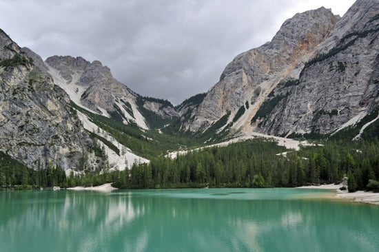 輸入壁紙 カスタム壁紙 PHOTOWALL / Lake Lago di Braies (e23600)