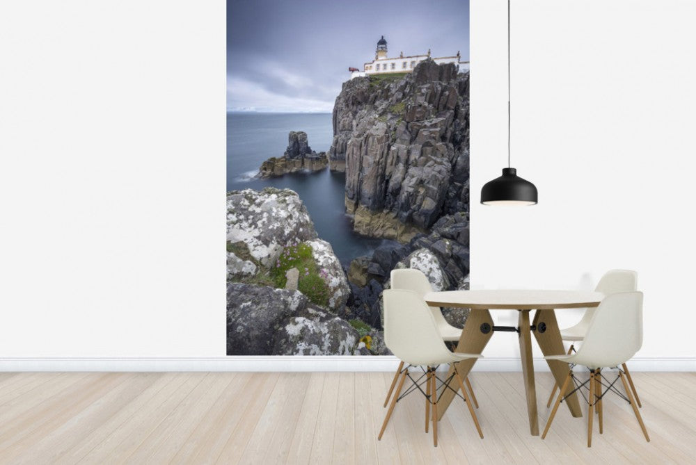 輸入壁紙 カスタム壁紙 PHOTOWALL / Lighthouse at Neist Point, Isle of Skye - Scotland (e23680)