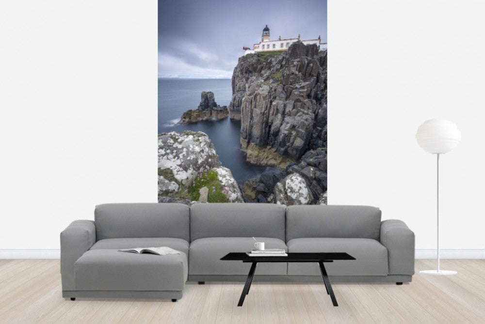 輸入壁紙 カスタム壁紙 PHOTOWALL / Lighthouse at Neist Point, Isle of Skye - Scotland (e23680)