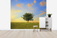 輸入壁紙 カスタム壁紙 PHOTOWALL / Hawthorn Tree and Golden Clouds (e23932)