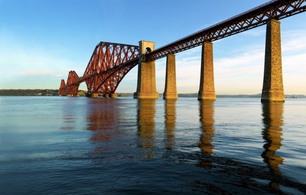 輸入壁紙 カスタム壁紙 PHOTOWALL / Dawn at Forth Road Bridge (e23956)