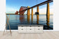 輸入壁紙 カスタム壁紙 PHOTOWALL / Dawn at Forth Road Bridge (e23956)