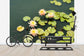 輸入壁紙 カスタム壁紙 PHOTOWALL / Pond with Pale Pink Water Lilys (e24105)