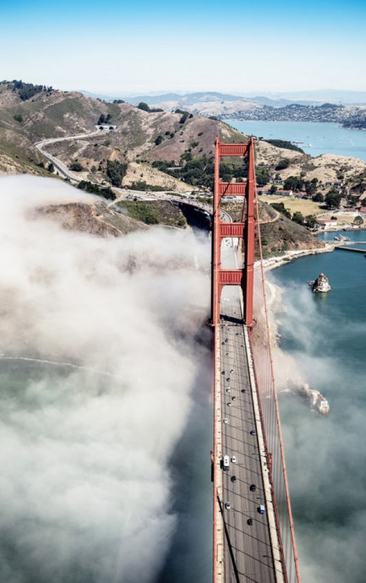 輸入壁紙 カスタム壁紙 PHOTOWALL / Golden Gate Bridge (e24337)