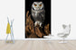 輸入壁紙 カスタム壁紙 PHOTOWALL / White Faced Owl (e24368)