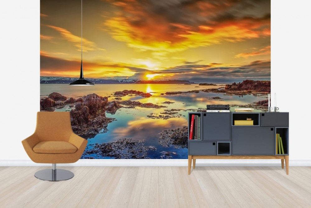 輸入壁紙 カスタム壁紙 PHOTOWALL / Scenery of West Iceland (e24566)