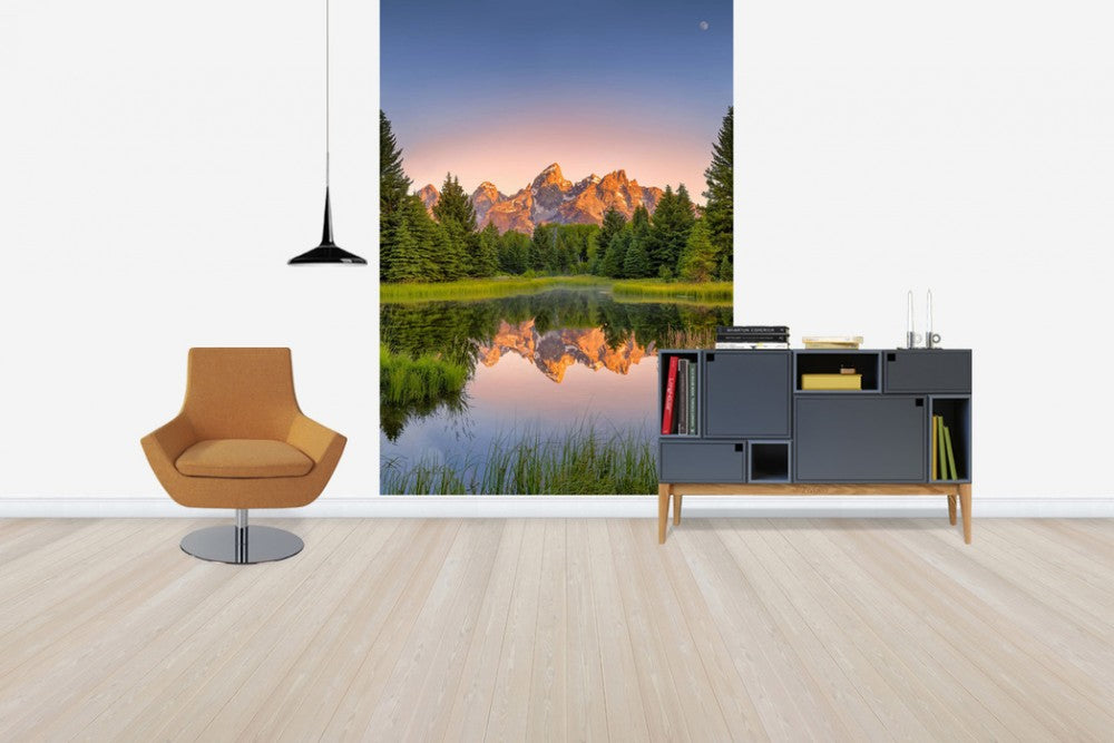 輸入壁紙 カスタム壁紙 PHOTOWALL / Dawn at Schwabacher's Landing (e24679)