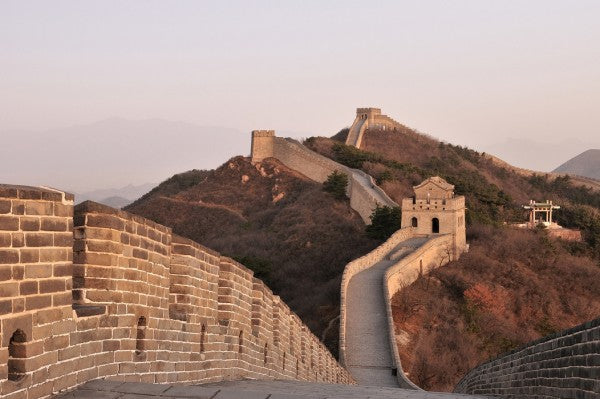 輸入壁紙 カスタム壁紙 PHOTOWALL / On top of the Great Wall of China (e24615)