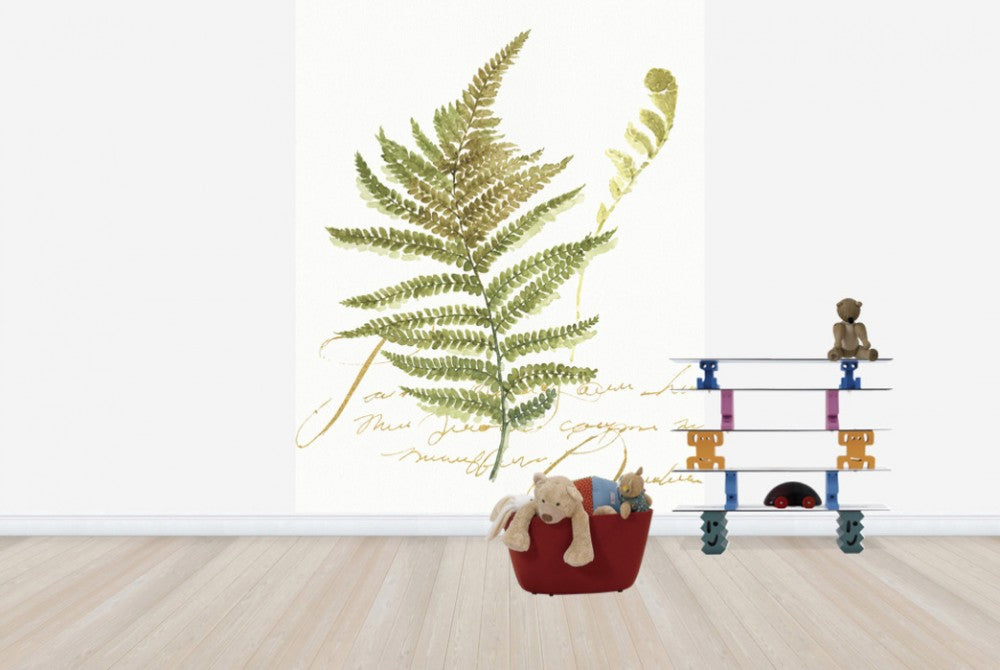 輸入壁紙 カスタム壁紙 PHOTOWALL / Watercolor Fern (e25081)