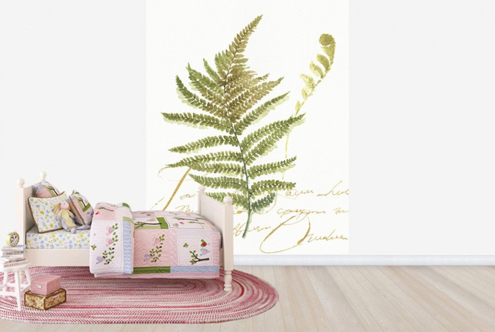 輸入壁紙 カスタム壁紙 PHOTOWALL / Watercolor Fern (e25081)