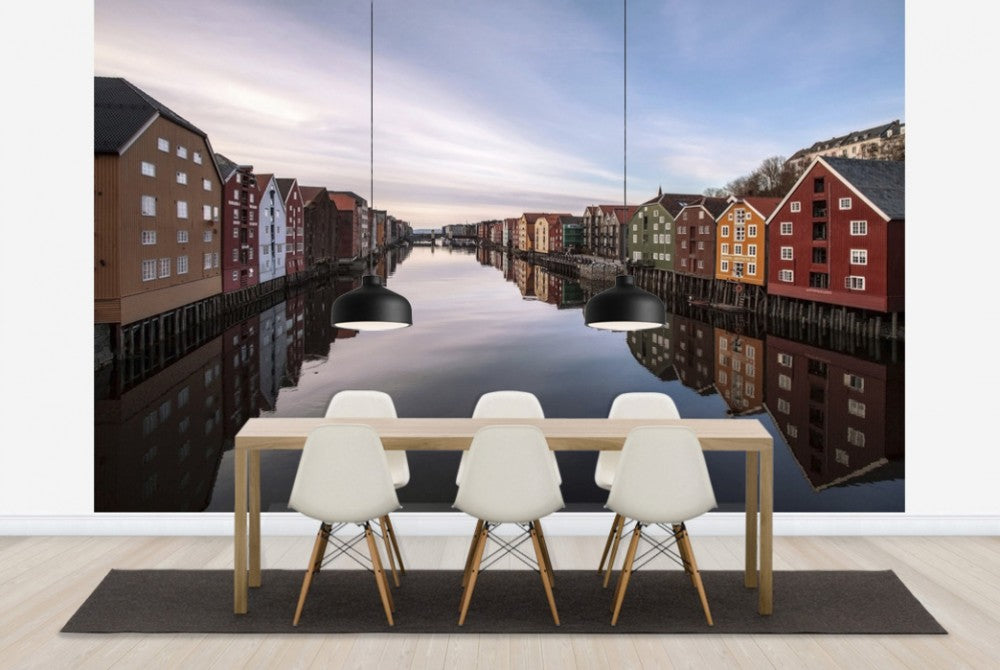 輸入壁紙 カスタム壁紙 PHOTOWALL / Trondheim, Norway (e29461)