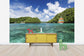 輸入壁紙 カスタム壁紙 PHOTOWALL / Bangka View of Bucas Grande (e25238)