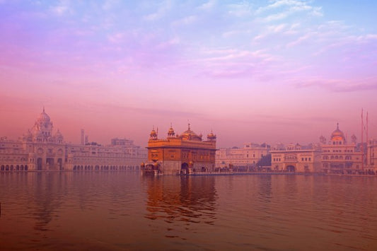 輸入壁紙 カスタム壁紙 PHOTOWALL / Dawn at The Golden Temple (e29504)