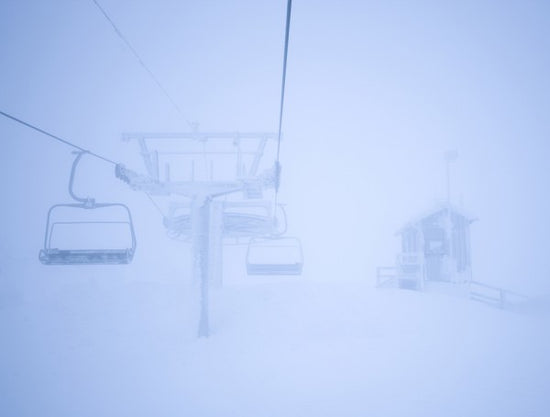 輸入壁紙 カスタム壁紙 PHOTOWALL / Empty Ski Lifts (e29507)