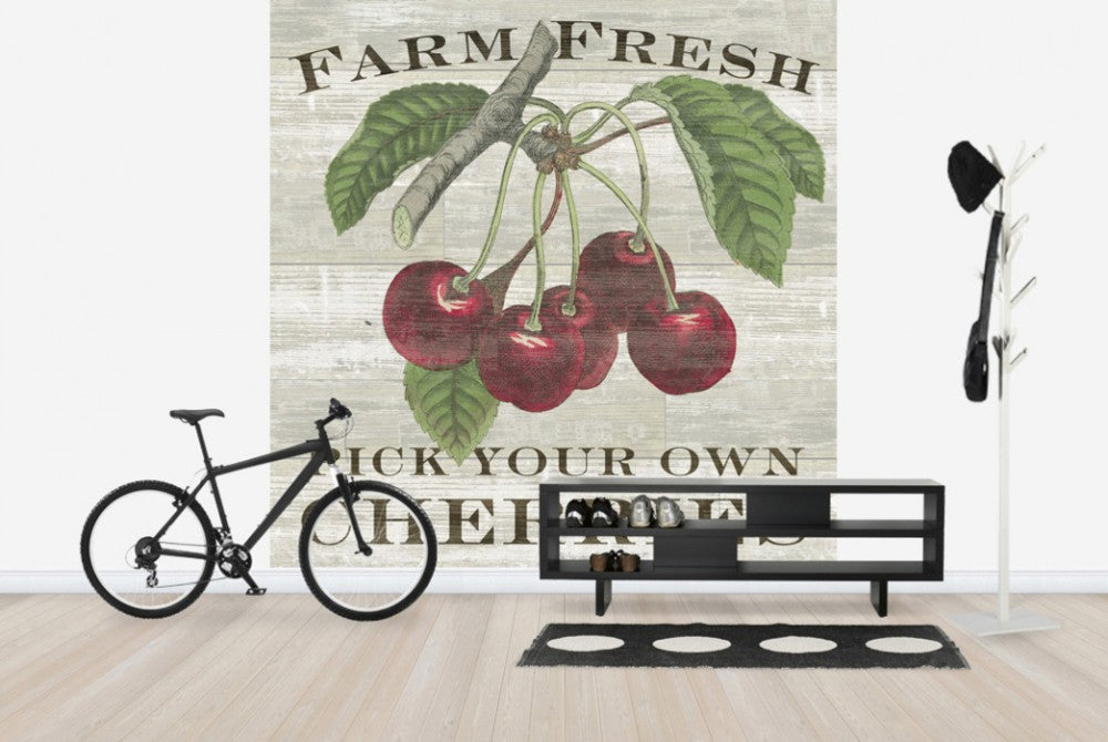 輸入壁紙 カスタム壁紙 PHOTOWALL / Farm Fresh Cherries (e25640)