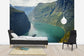 輸入壁紙 カスタム壁紙 PHOTOWALL / Green Water of Geirangerfjord, Norway (e29913)