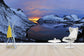 輸入壁紙 カスタム壁紙 PHOTOWALL / Golden Sunset over Troms, Norway (e29931)