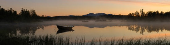 輸入壁紙 カスタム壁紙 PHOTOWALL / Peaceful Evening at the Lake, Senja Norway (e29940)