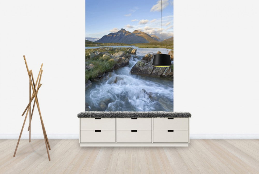 輸入壁紙 カスタム壁紙 PHOTOWALL / Stream in Sarek National Park, Sweden (e40430)