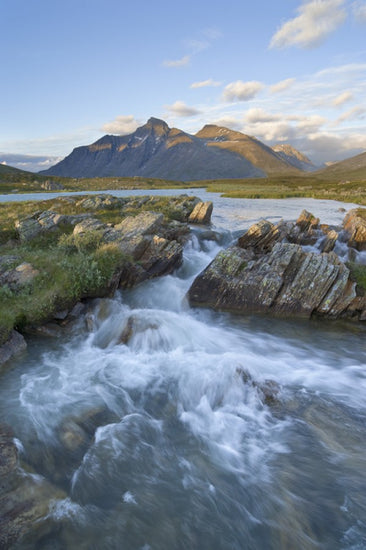 輸入壁紙 カスタム壁紙 PHOTOWALL / Stream in Sarek National Park, Sweden (e40430)