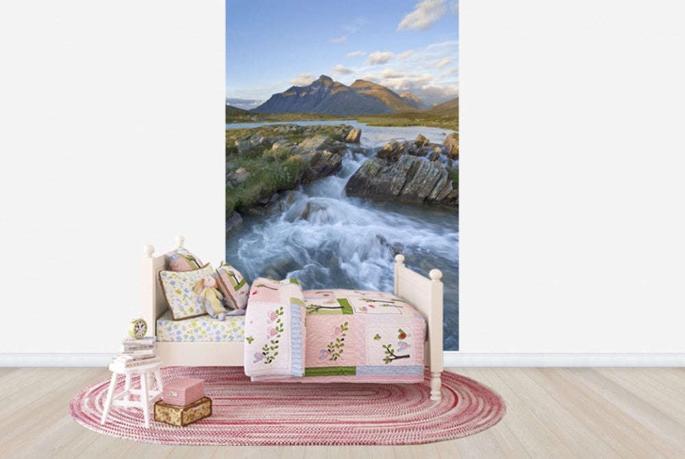 輸入壁紙 カスタム壁紙 PHOTOWALL / Stream in Sarek National Park, Sweden (e40430)