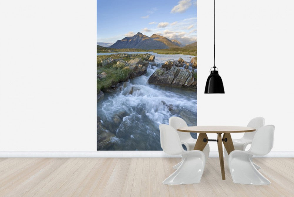 輸入壁紙 カスタム壁紙 PHOTOWALL / Stream in Sarek National Park, Sweden (e40430)