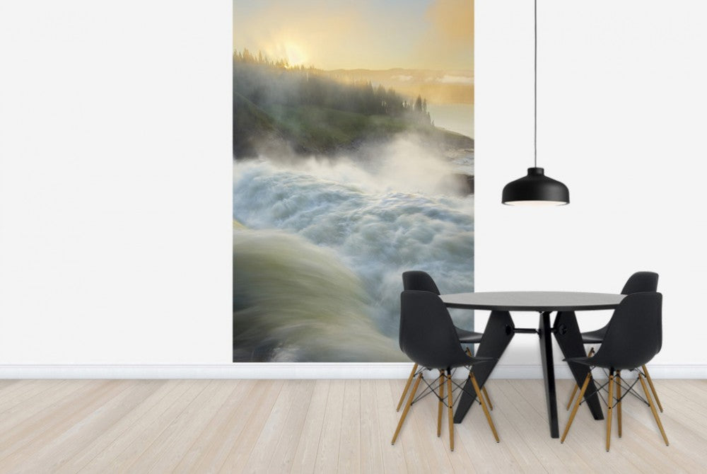 輸入壁紙 カスタム壁紙 PHOTOWALL / Jamtland River, Sweden (e40436)