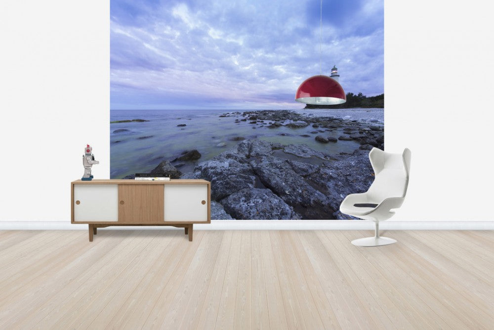 輸入壁紙 カスタム壁紙 PHOTOWALL / Lighthouse in Frao, Gotland (e40442)