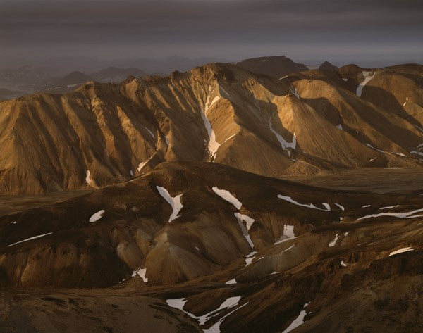 輸入壁紙 カスタム壁紙 PHOTOWALL / Sandy Mountains, Iceland (e40449)