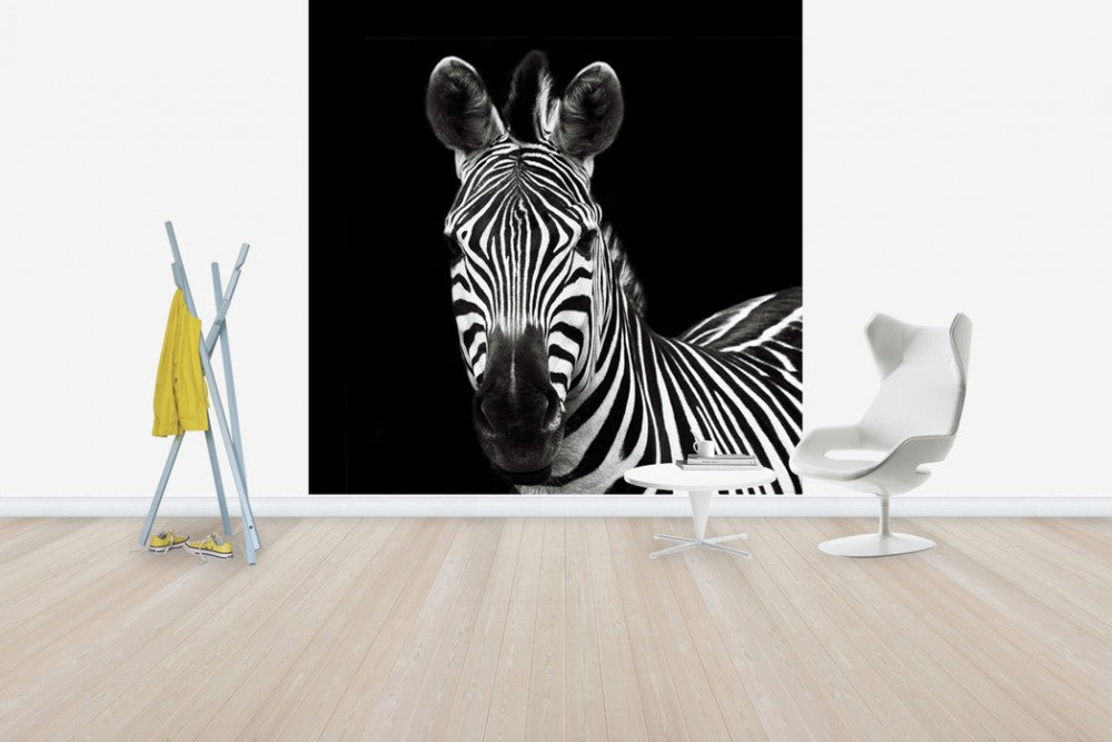 輸入壁紙 カスタム壁紙 PHOTOWALL / Zebra II Square (e30299)