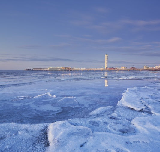 輸入壁紙 カスタム壁紙 PHOTOWALL / Turning Torso, Malmo Skyline (e40477)