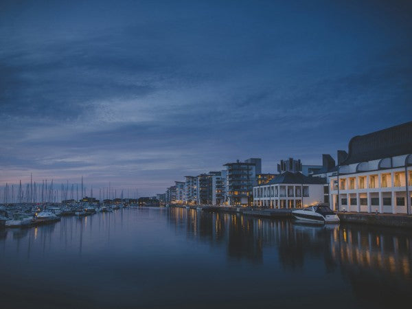 輸入壁紙 カスタム壁紙 PHOTOWALL / Helsingborg Harbour (e40522)