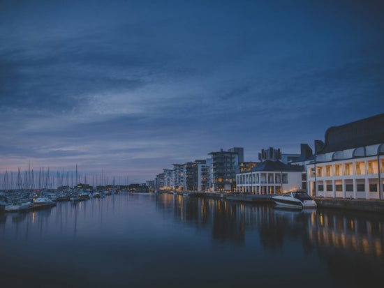 輸入壁紙 カスタム壁紙 PHOTOWALL / Helsingborg Harbour (e40522)