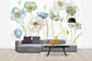 輸入壁紙 カスタム壁紙 PHOTOWALL / My Greenhouse Flowers on Linen (e30392)