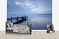 輸入壁紙 カスタム壁紙 PHOTOWALL / Wooden Pier in Still Lake (e40651)