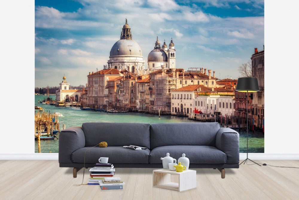 輸入壁紙 カスタム壁紙 PHOTOWALL / Basilica Santa Maria della Salute in Venice (e40655)