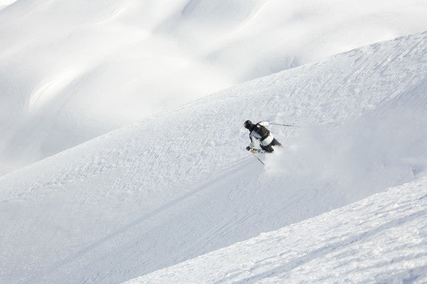 輸入壁紙 カスタム壁紙 PHOTOWALL / Off Piste Skiing in Chamonix, France (e40741)