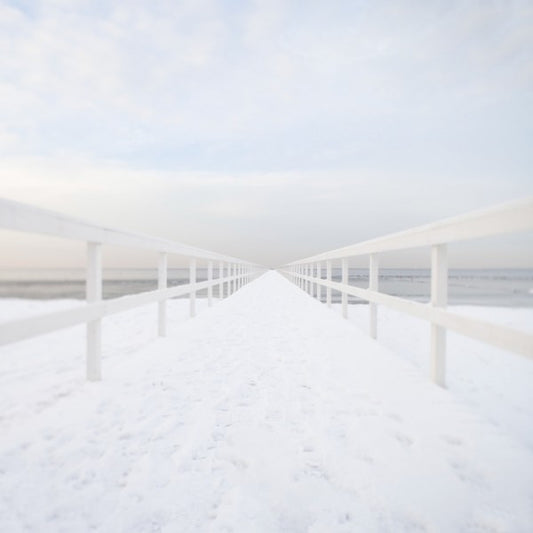 輸入壁紙 カスタム壁紙 PHOTOWALL / Winter Boardwalk, Sweden (e40751)