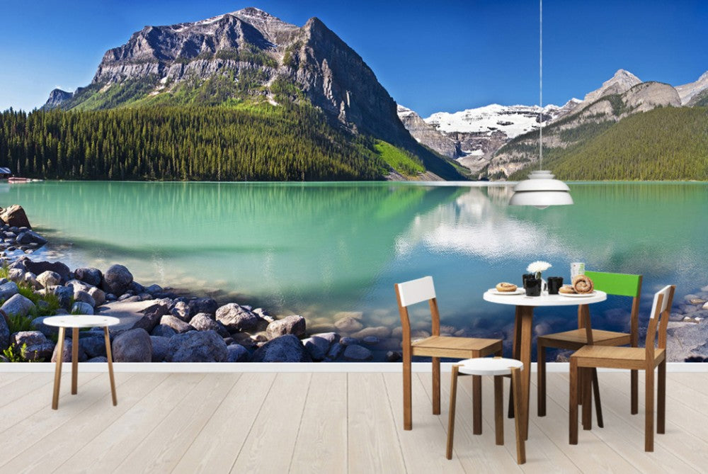 輸入壁紙 カスタム壁紙 PHOTOWALL / Lake Louise Panorama (e40771)