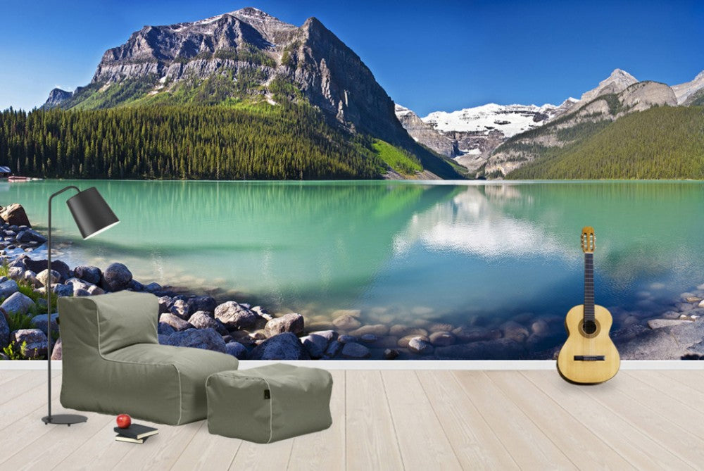 輸入壁紙 カスタム壁紙 PHOTOWALL / Lake Louise Panorama (e40771)