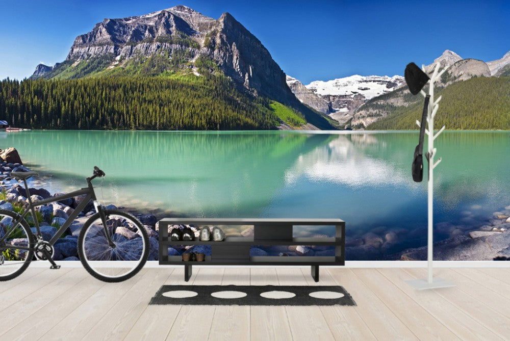 輸入壁紙 カスタム壁紙 PHOTOWALL / Lake Louise Panorama (e40771)