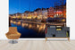 輸入壁紙 カスタム壁紙 PHOTOWALL / Night in Nyhavn, Copenhagen (e40931)