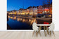 輸入壁紙 カスタム壁紙 PHOTOWALL / Night in Nyhavn, Copenhagen (e40931)