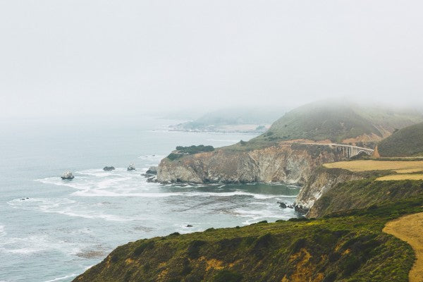 輸入壁紙 カスタム壁紙 PHOTOWALL / View of Bixby Bridge, California (e30846)