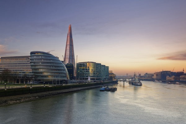 輸入壁紙 カスタム壁紙 PHOTOWALL / London- Southwark with City Hall (e30926)