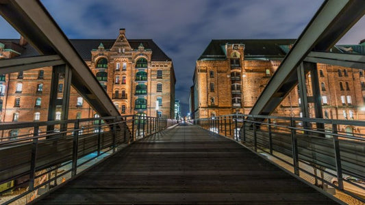 輸入壁紙 カスタム壁紙 PHOTOWALL / Bridge in the City (e310654)