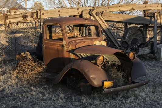 輸入壁紙 カスタム壁紙 PHOTOWALL / Broken Old Pick Up Truck (e310779)