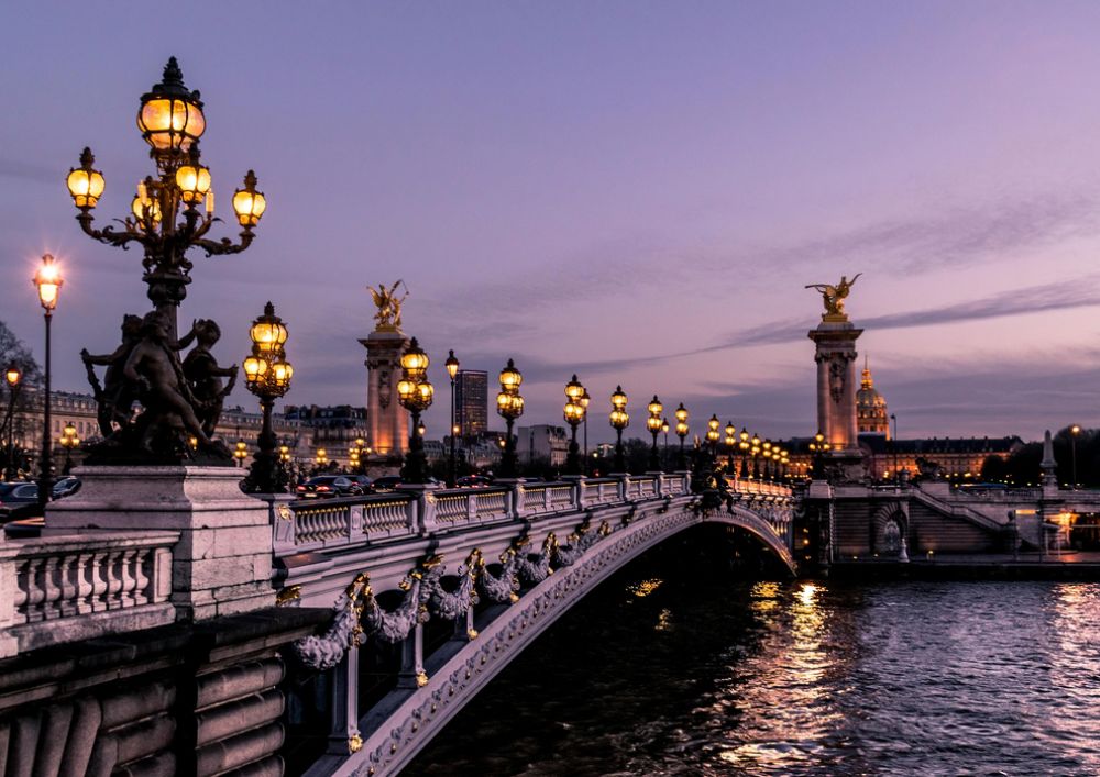 輸入壁紙 カスタム壁紙 PHOTOWALL / Pont Alexandre Bridge (e314310)