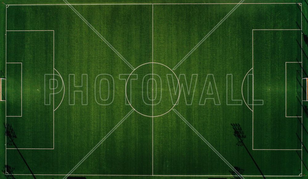 輸入壁紙 カスタム壁紙 PHOTOWALL / Soccer Field View (e314671)