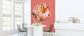 輸入壁紙 カスタム壁紙 PHOTOWALL / Peony on Coral (e316149)